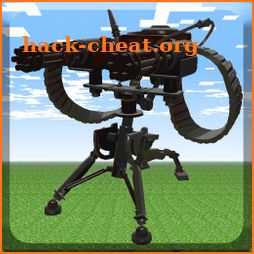 MCPE Gun Mod - Machine Gun Turret icon