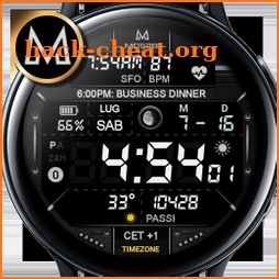 MD112B: Digital watch face icon