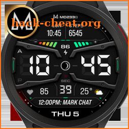 MD233B Digital watch face icon