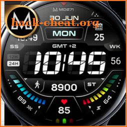 MD271 - Digital Sport Watch Face Matteo Dini MD icon