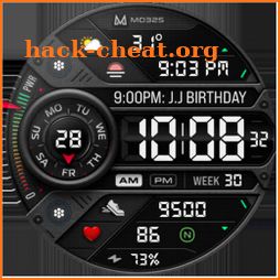 MD325 Digital Watch Face icon