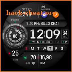 MD333 Digital watch face icon