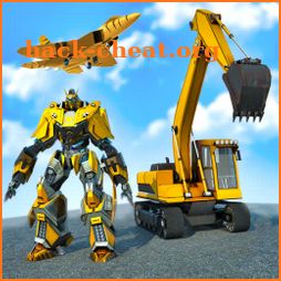 Mechanical Excavator Robot: Flying Transforme icon