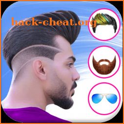 Men Hairstyle Camera icon