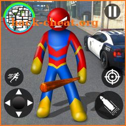 Merge Rope Hero : Vice Town icon