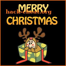 Merry Christmas Keyboard Sticker icon