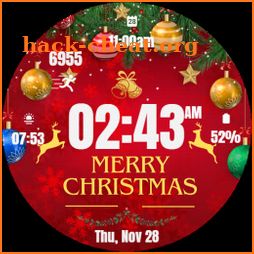 Merry Christmas Watch Face icon