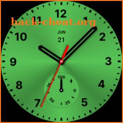 Metallic Green Watch Face icon