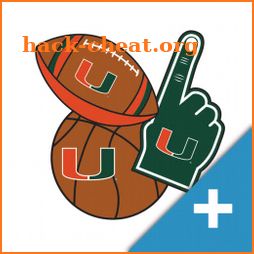 Miami Hurricanes PLUS Selfie Stickers icon