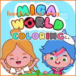 Miga Town Coloring Book icon