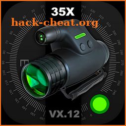 Military Binoculars/Night Mode/Compass Camera icon