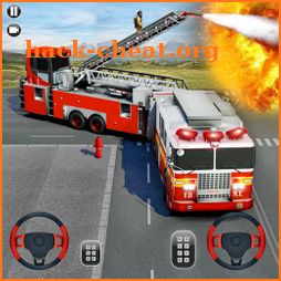 Modern Firefighter Fire Truck Driving Simulator icon