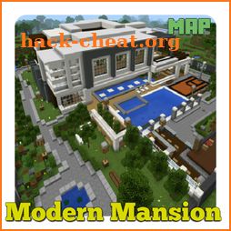 Modern Mansion Map for MCPE icon