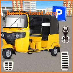 Modern tuk tuk Auto Rickshaw US driving simulator icon