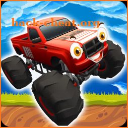 Monster Trucks Up hill Racing - Free Fun Kids Game icon