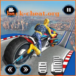 Moto Spider Vertical Ramp: Jump Bike Ramp Games icon