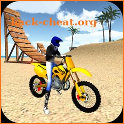 Motocross Beach Jumping - Bike Stund Racing icon