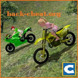 Mountain Kids MotorBike Riding icon