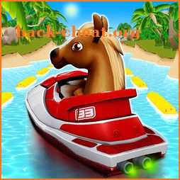 My Little Unicorn Runner - Pony Jetski Simulator icon