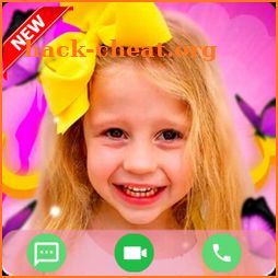 Nastya call you and Chat Simulator Prank icon