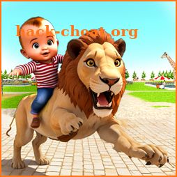 Naughty Baby 3D: Daddy Zoo Fun icon