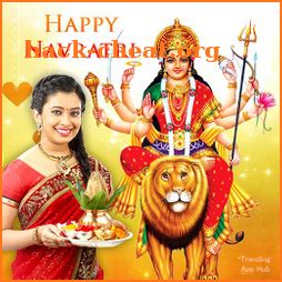 Navratri Photo Editor - नवरात्रि फोटो फ्रेम 2020 icon