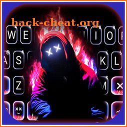 Neon Fire Maskman Themes icon