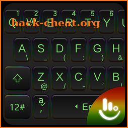 Neon Green Keyboard Theme icon