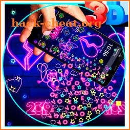 Neon Heart Gravity Theme💖✨ icon