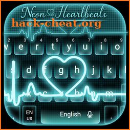 Neon Heartbeat LIVE Keyboard Theme icon