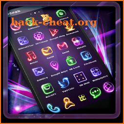 Neon Light Icon Packs (Theme) icon