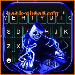 Neon Music Dj Keyboard Theme icon