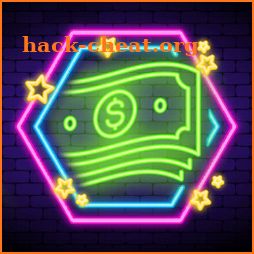 Neon Rain: Overflow Money icon