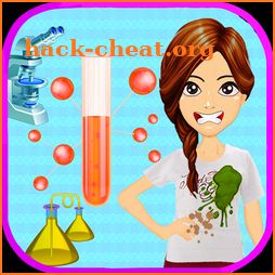 Nerdy Girl - Science Lab Geek icon