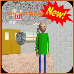 New basic in education horror school icon