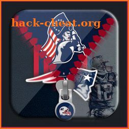 New England Zipper Patriots Background wallpaper icon