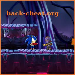 New Fast Blue Hedgehog Rush Fight Vs aliens icon