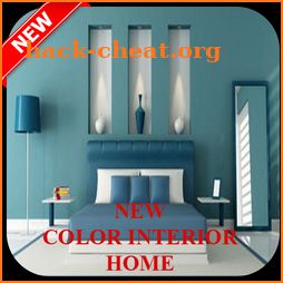 new home interior paint icon