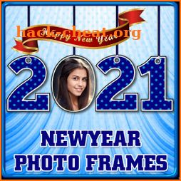 New Year 2021 Photo Frames icon