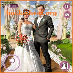 Newlyweds Happy Couple icon