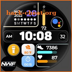 Nighty Digital 02 - watch face icon