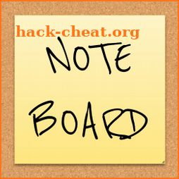 Note Board app (Ads free) icon