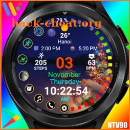 NTV90 - Christmas watchface icon