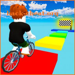 Obby bike: Parkour Adventure icon