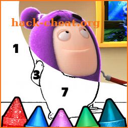 Oddbods Coloring Game Page icon