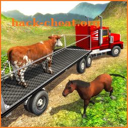 Offroad Farm Animal Truck Driving Game 2018 icon