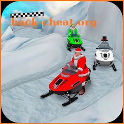 Offroad Snow Bike Christmas Racing icon