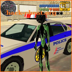 panther Stickman Black Rope Hero Gangstar Crime icon