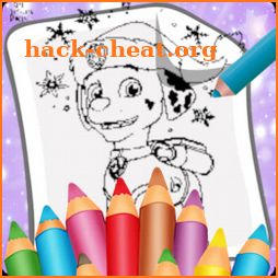 Paw Puppy Patrol Hero Coloring Book icon