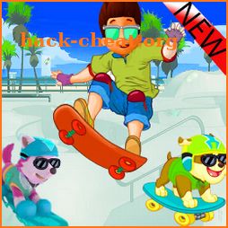 paw super skater patrol icon